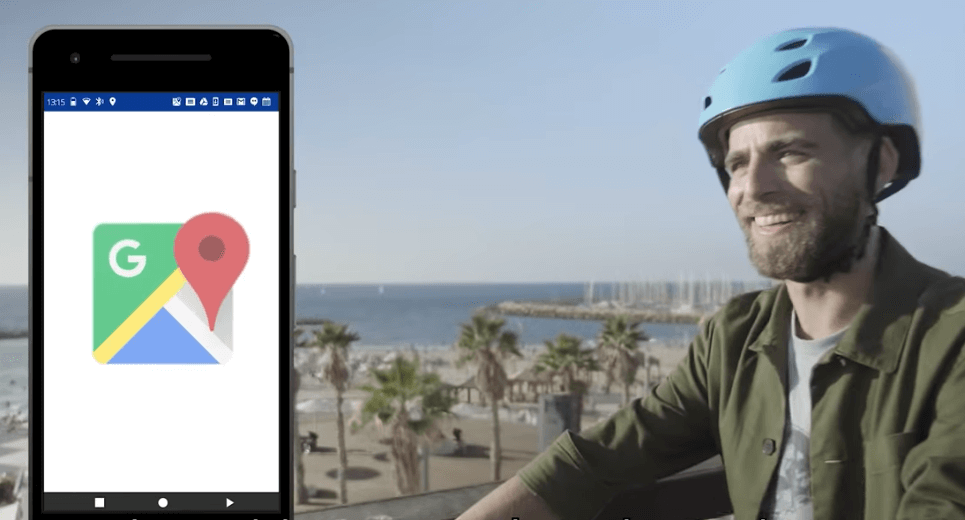 google maps bike - mada plus
