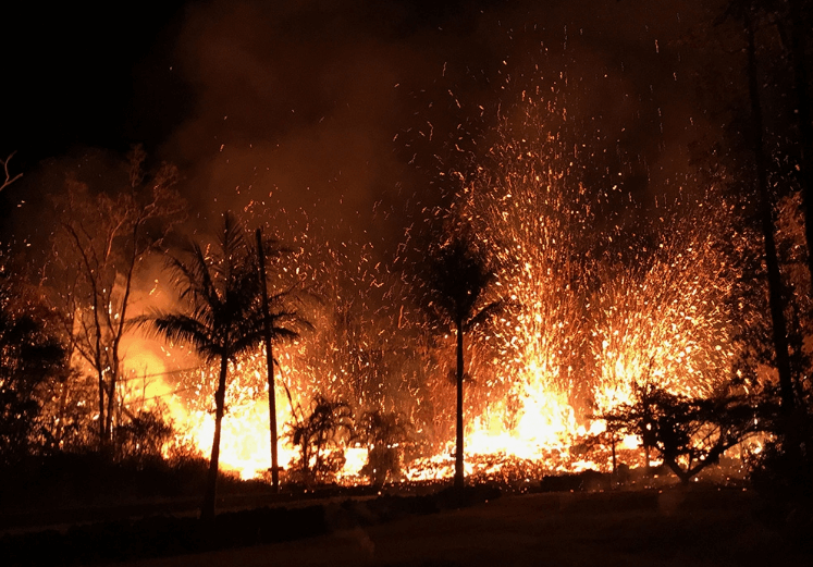 התפרצויות הרי געש בהוואי - מדע - מדע פלוס