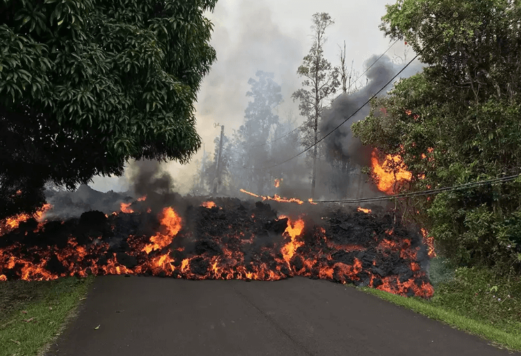 התפרצויות הרי הגעש המתרחשות כעת בהוואי - מדע - מדע פלוס